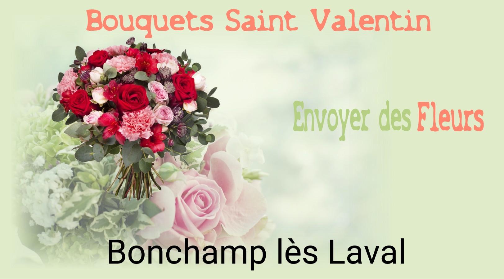 Roses de Saint-Valentin livrées à Bonchamp-lès-Laval